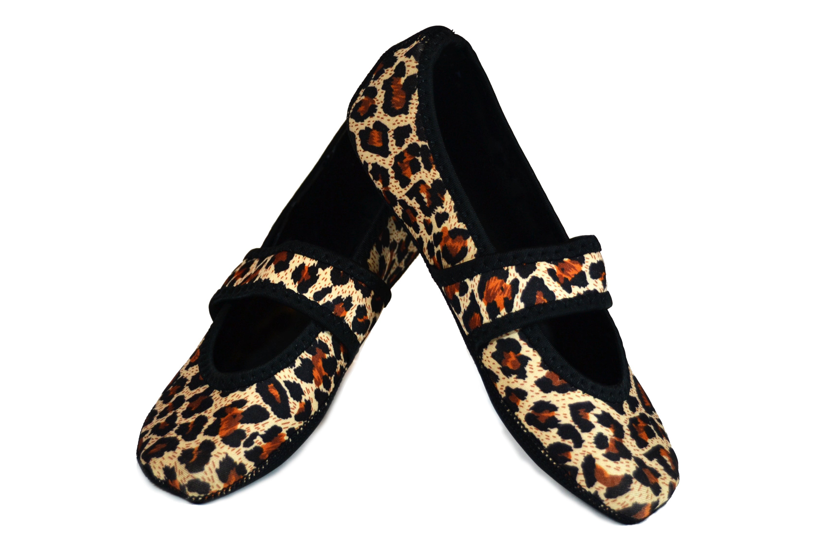 Nufoot Back Brace Leopard