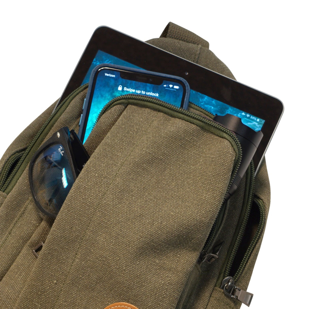 Phone Sling (with card slot) • Camel